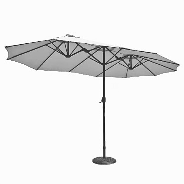 double sided parasol